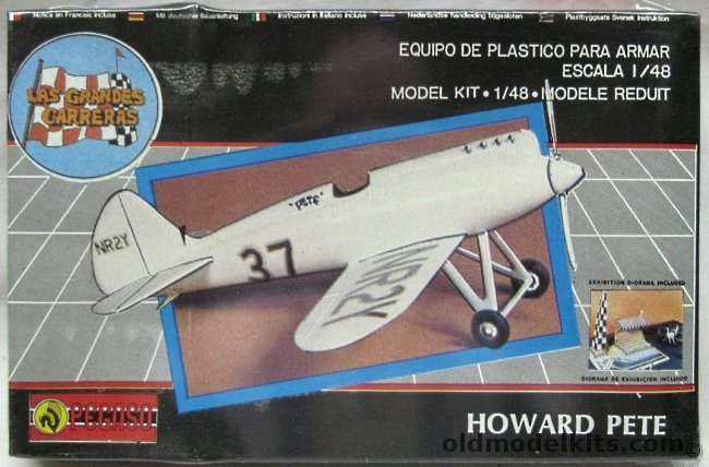 Pegaso 1/48 Howard Pete with Air Race Diorama - (ex Lindberg), P2020 plastic model kit